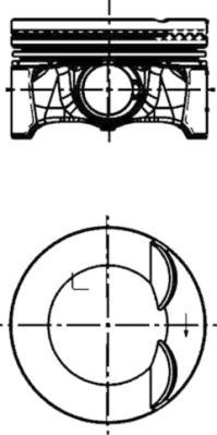 Kolbenschmidt 40247600 - Dugattyú parts5.com