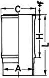 Kolbenschmidt 89735110 - Camasa cilindru parts5.com