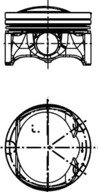 Kolbenschmidt 41477600 - Πιστόνι parts5.com