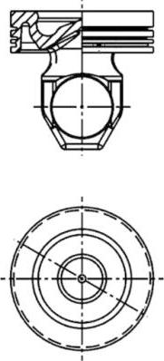 Kolbenschmidt 40338600 - Pistón parts5.com