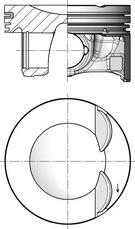 Kolbenschmidt 41533600 - Tłok parts5.com