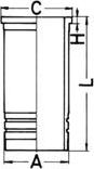 Kolbenschmidt 89862110 - Camasa cilindru parts5.com