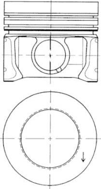 Kolbenschmidt 41095600 - Piston parts5.com