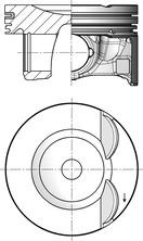 Kolbenschmidt 41192620 - Píst parts5.com