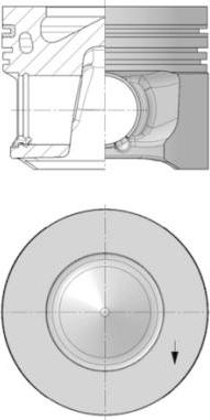 Kolbenschmidt 41265600 - Piston parts5.com