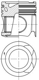 Kolbenschmidt 41276600 - Piston parts5.com