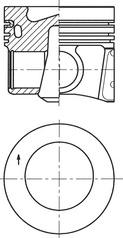 Kolbenschmidt 41271600 - Pistón parts5.com