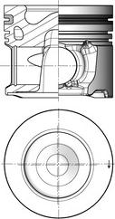 Kolbenschmidt 41792600 - Πιστόνι parts5.com