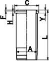 Kolbenschmidt 89578110 - Vložený válec parts5.com