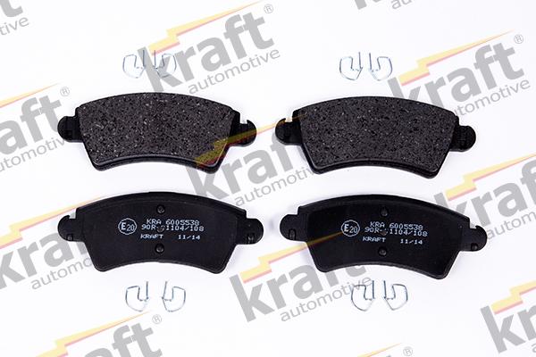 KRAFT AUTOMOTIVE 6005538 - Fékbetétkészlet, tárcsafék parts5.com