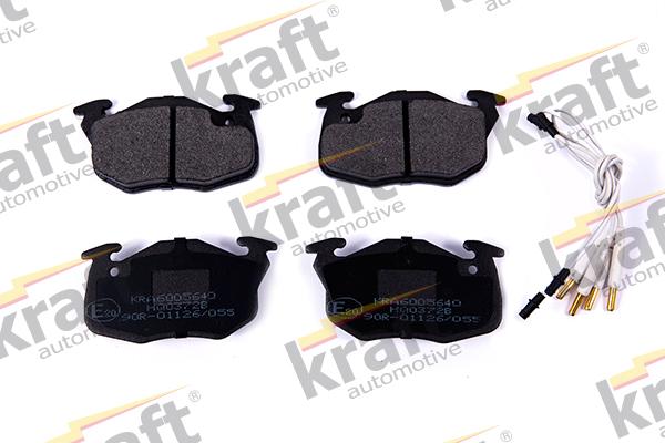 KRAFT AUTOMOTIVE 6005640 - Fékbetétkészlet, tárcsafék parts5.com