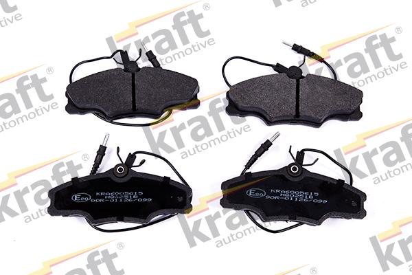 KRAFT AUTOMOTIVE 6005615 - Brake Pad Set, disc brake parts5.com