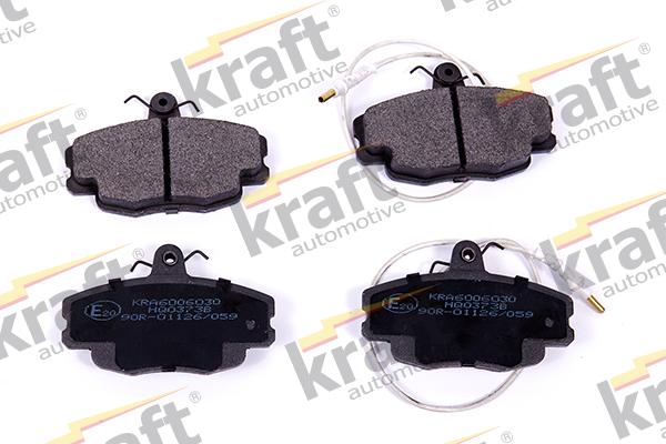 KRAFT AUTOMOTIVE 6006030 - Brake Pad Set, disc brake parts5.com