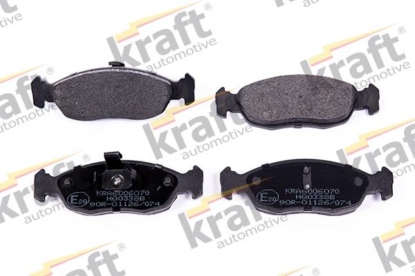 KRAFT AUTOMOTIVE 6006070 - Σετ τακάκια, δισκόφρενα parts5.com