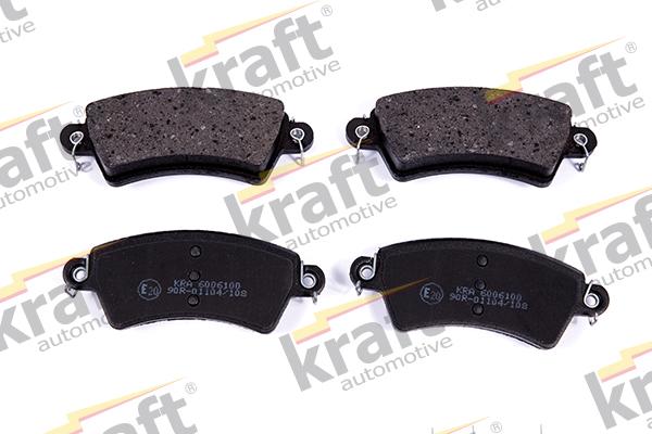 KRAFT AUTOMOTIVE 6006100 - Komplet kočnih obloga, disk kočnica parts5.com