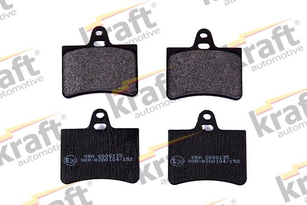 KRAFT AUTOMOTIVE 6006135 - Fékbetétkészlet, tárcsafék parts5.com