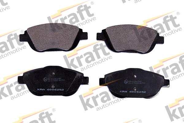 KRAFT AUTOMOTIVE 6006252 - Sada brzdových destiček, kotoučová brzda parts5.com