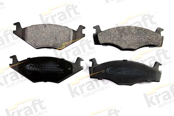 KRAFT AUTOMOTIVE 6000040 - Zestaw klocków hamulcowych, hamulce tarczowe parts5.com