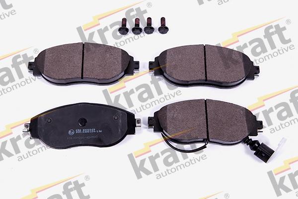 KRAFT AUTOMOTIVE 6000069 - Zestaw klocków hamulcowych, hamulce tarczowe parts5.com