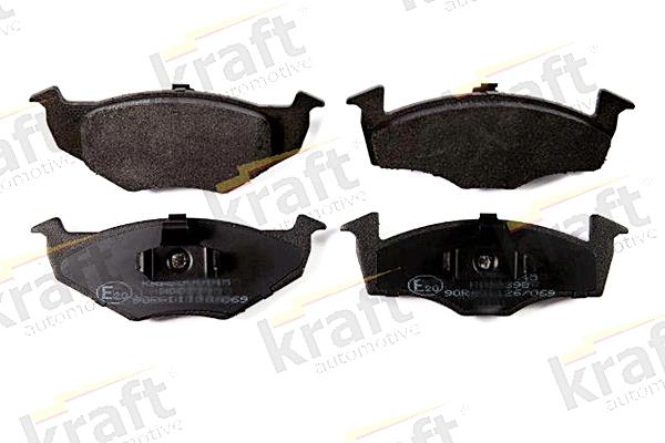 KRAFT AUTOMOTIVE 6000345 - Zestaw klocków hamulcowych, hamulce tarczowe parts5.com