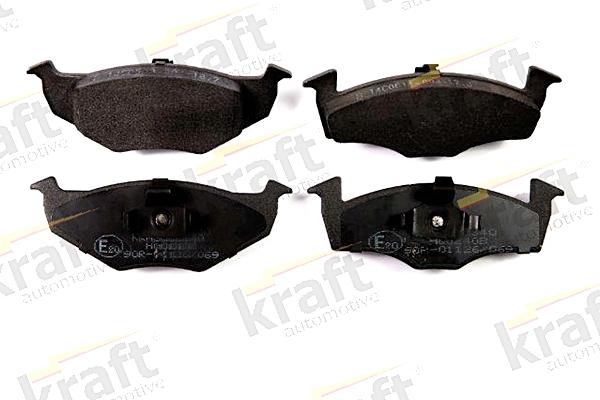 KRAFT AUTOMOTIVE 6000340 - Zestaw klocków hamulcowych, hamulce tarczowe parts5.com