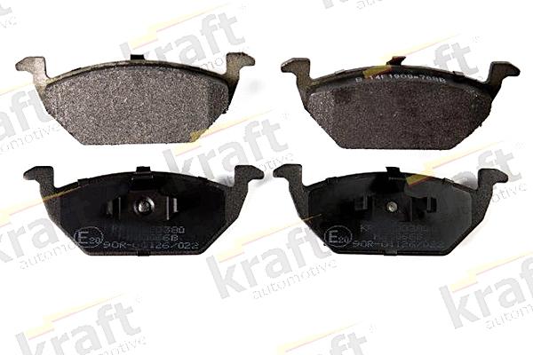 KRAFT AUTOMOTIVE 6000380 - Komplet zavornih oblog, ploscne (kolutne) zavore parts5.com