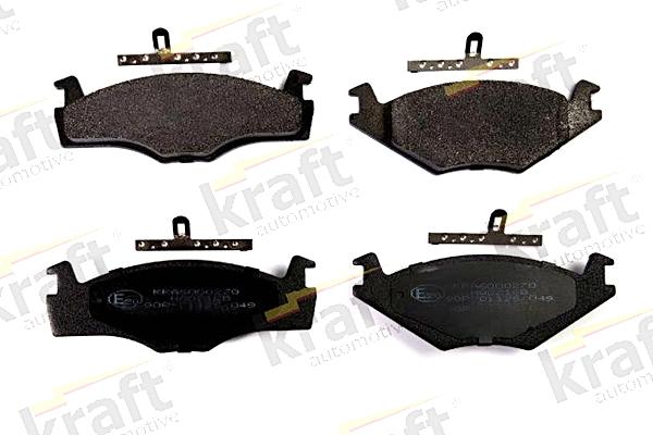 KRAFT AUTOMOTIVE 6000270 - Zestaw klocków hamulcowych, hamulce tarczowe parts5.com