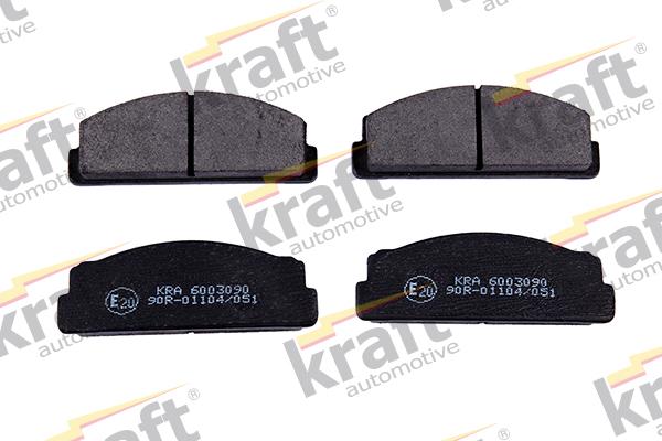 KRAFT AUTOMOTIVE 6003090 - Sada brzdových destiček, kotoučová brzda parts5.com