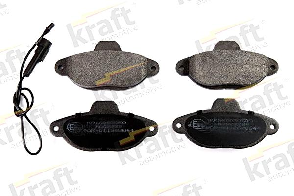 KRAFT AUTOMOTIVE 6003050 - Sada brzdových destiček, kotoučová brzda parts5.com