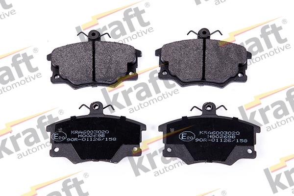 KRAFT AUTOMOTIVE 6003020 - Sada brzdových destiček, kotoučová brzda parts5.com