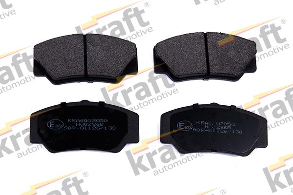 KRAFT AUTOMOTIVE 6002050 - Σετ τακάκια, δισκόφρενα parts5.com