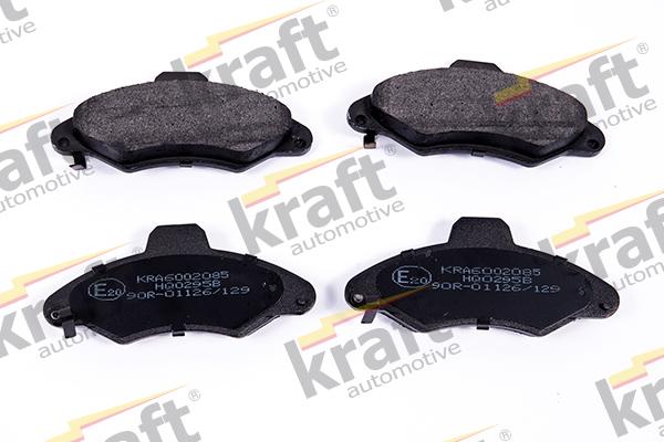 KRAFT AUTOMOTIVE 6002085 - Sada brzdových platničiek kotúčovej brzdy parts5.com