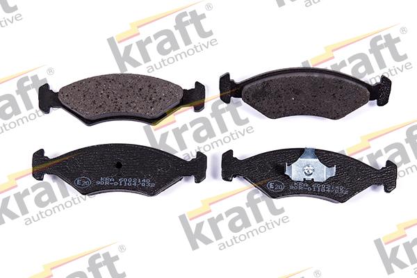 KRAFT AUTOMOTIVE 6002140 - Sada brzdových platničiek kotúčovej brzdy parts5.com