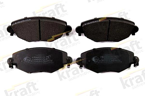 KRAFT AUTOMOTIVE 6002175 - Brake Pad Set, disc brake parts5.com