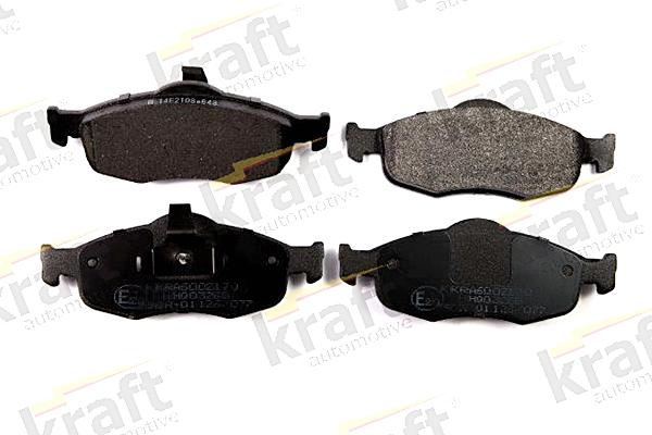 KRAFT AUTOMOTIVE 6002170 - Komplet pločica, disk-kočnica parts5.com