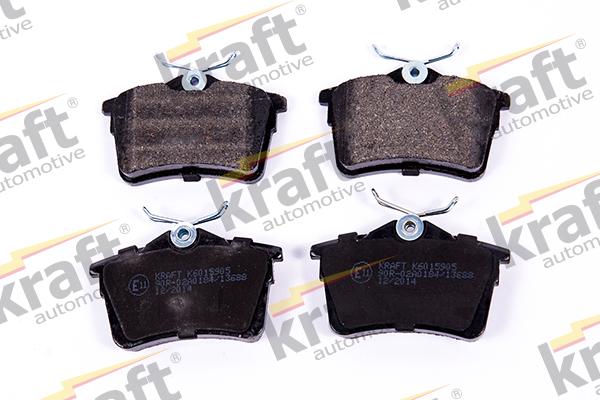 KRAFT AUTOMOTIVE 6015905 - Fékbetétkészlet, tárcsafék parts5.com