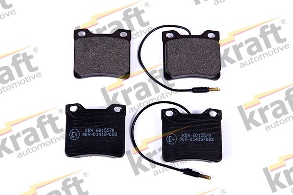 KRAFT AUTOMOTIVE 6015570 - Fékbetétkészlet, tárcsafék parts5.com