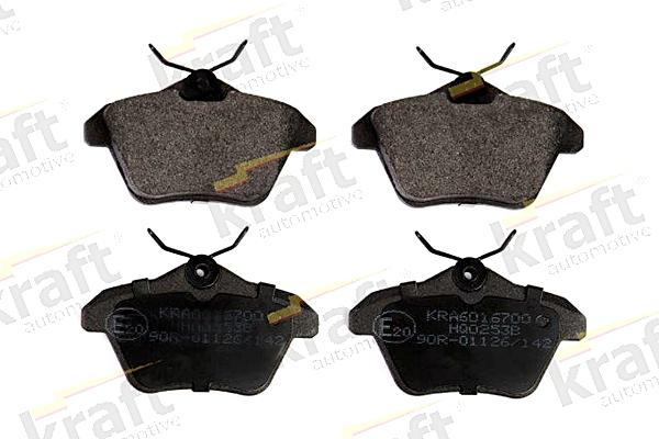 KRAFT AUTOMOTIVE 6016700 - Brake Pad Set, disc brake parts5.com