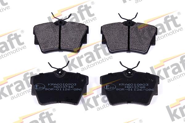 KRAFT AUTOMOTIVE 6010903 - Fékbetétkészlet, tárcsafék parts5.com