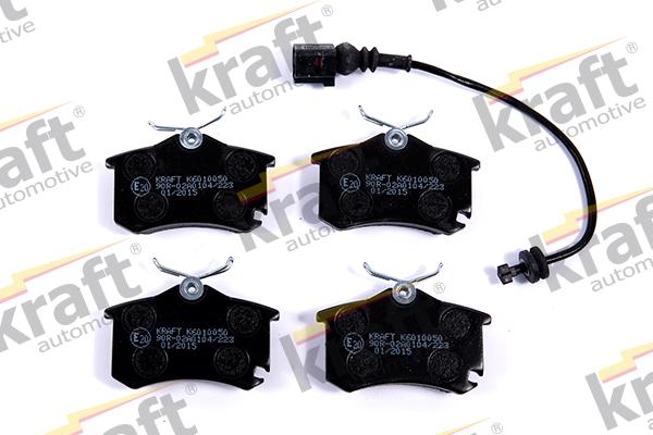 KRAFT AUTOMOTIVE 6010050 - Sada brzdových platničiek kotúčovej brzdy parts5.com