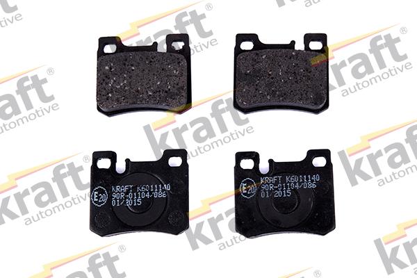 KRAFT AUTOMOTIVE 6011140 - Brake Pad Set, disc brake parts5.com