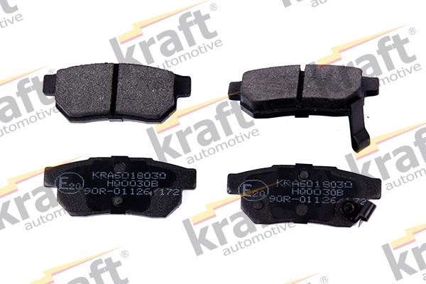 KRAFT AUTOMOTIVE 6018030 - Σετ τακάκια, δισκόφρενα parts5.com