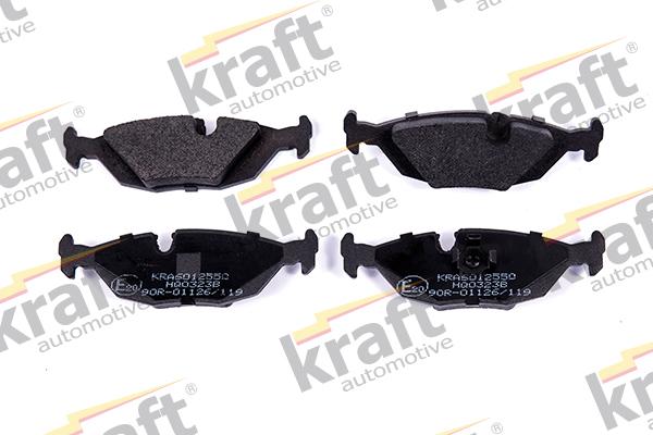 KRAFT AUTOMOTIVE 6012550 - Brake Pad Set, disc brake parts5.com