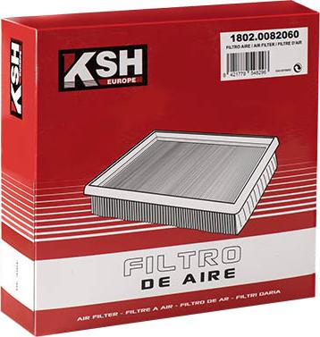 KSH EUROPE 1802.0082004 - Filtar za zrak parts5.com