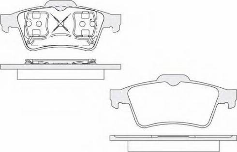 KSH EUROPE 1850.0058119 - Zestaw klocków hamulcowych, hamulce tarczowe parts5.com