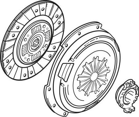 KSH EUROPE 1820.0021043 - Clutch Kit parts5.com