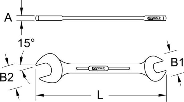 KS Tools BT521300 - Sculă montaj, ventilator (cuplaj fricțiune lichid) parts5.com