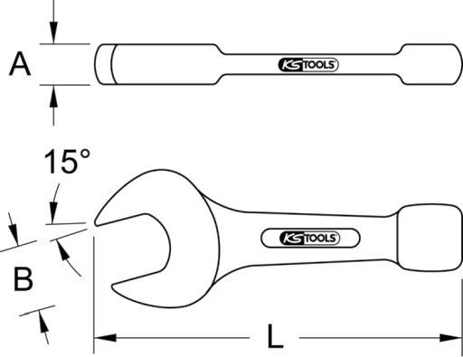 KS Tools BT521300 - Sculă montaj, ventilator (cuplaj fricțiune lichid) parts5.com