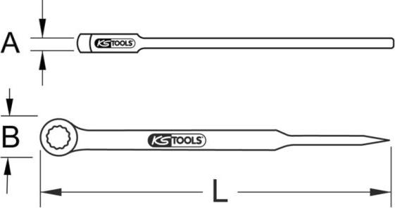 KS Tools BT571016 - Herramienta de montaje, correa poli V parts5.com