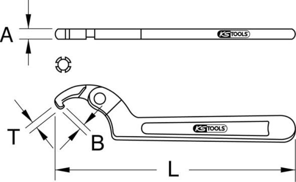 KS Tools BT651150 - Presa arc suspensie parts5.com